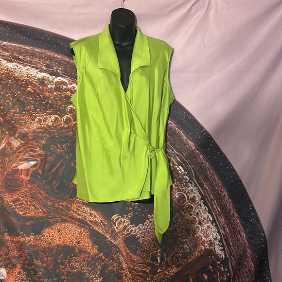 Coldwater Creek Tops - Beautiful Green Wrap Top